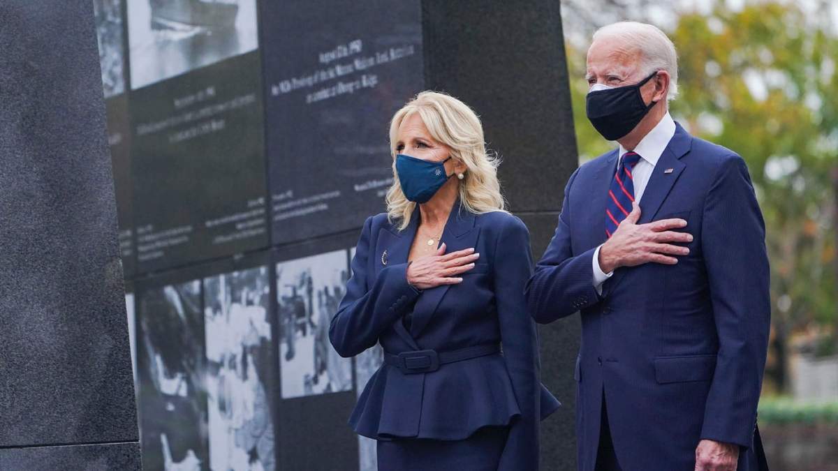 Joe Biden y su esposa Jill