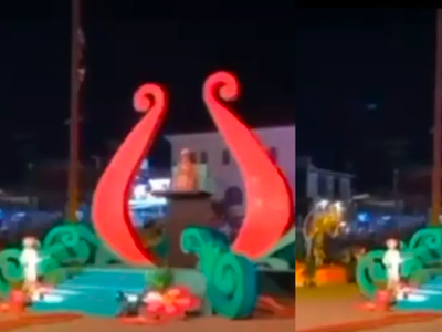 Joven muere al caer durante presentación de Voladores en Puebla (Video)
