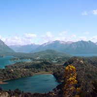 Bariloche: la extraña nube de colores que sorprendió a los habitantes