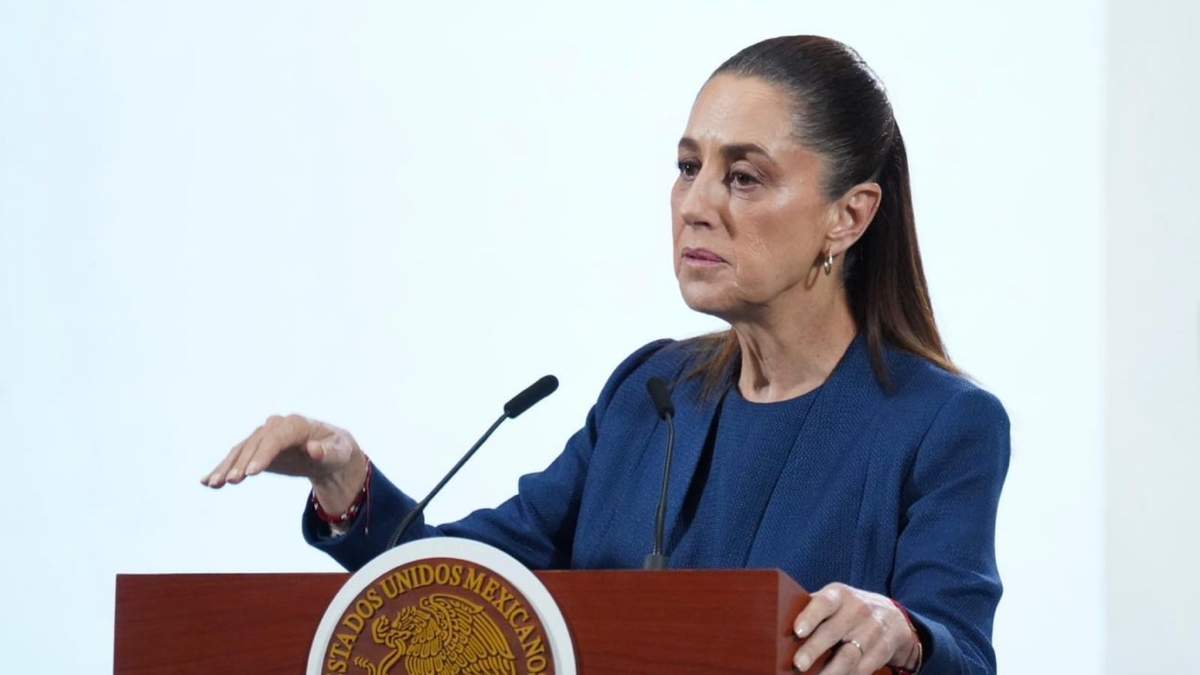 Claudia Sheinbaum en la mañanera