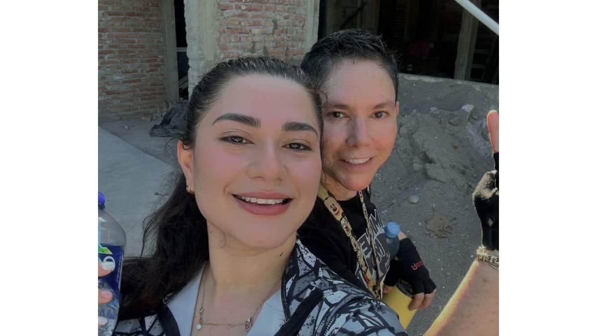 Ruth Alamilla, reconocida doctora del norte de Veracruz, y su hija