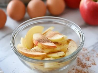 Postre de manzana sin harina: suave y con un sabor y textura irresistibles, la opción perfecta para tus meriendas