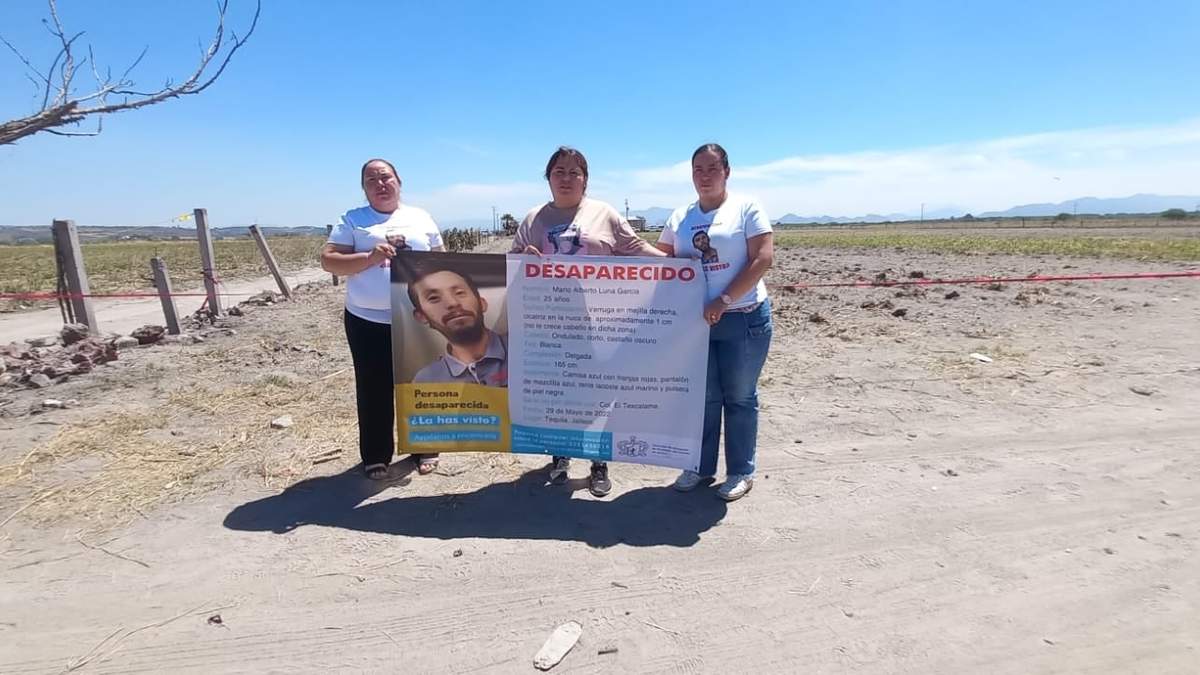 Las madres buscadoras en el rancho Izaguirre