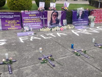 Denuncian negligencia de procuraduría de Hidalgo en investigación del feminicidio de Araceli Cuevas