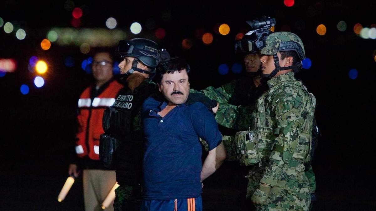El narcotraficante mexicano Joaquín "El Chapo" Guzmán