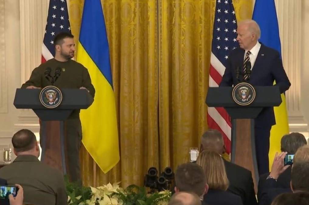 Conferencia de prensa de Zelenski y Biden en la Casa Blanca