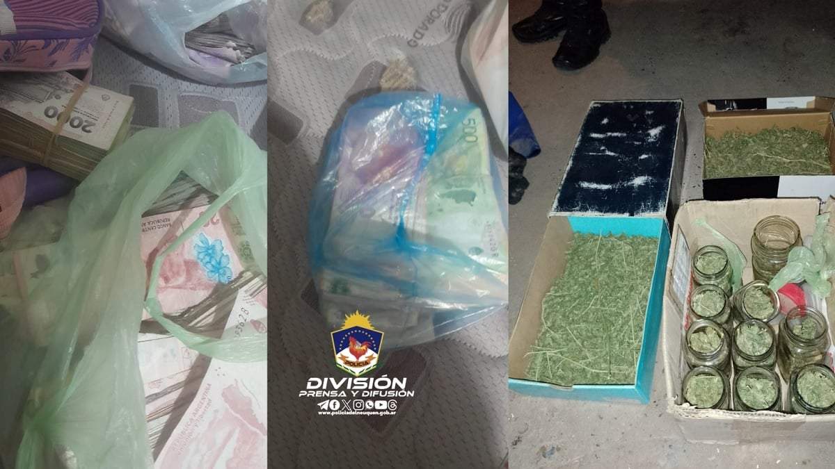 Parte de lo secuestrado por la Policía. Fuente: (Prensa Policía)