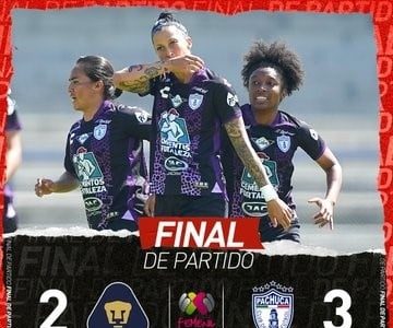 Las Tuzas remontan y vencen 3-2 a Pumas en CU