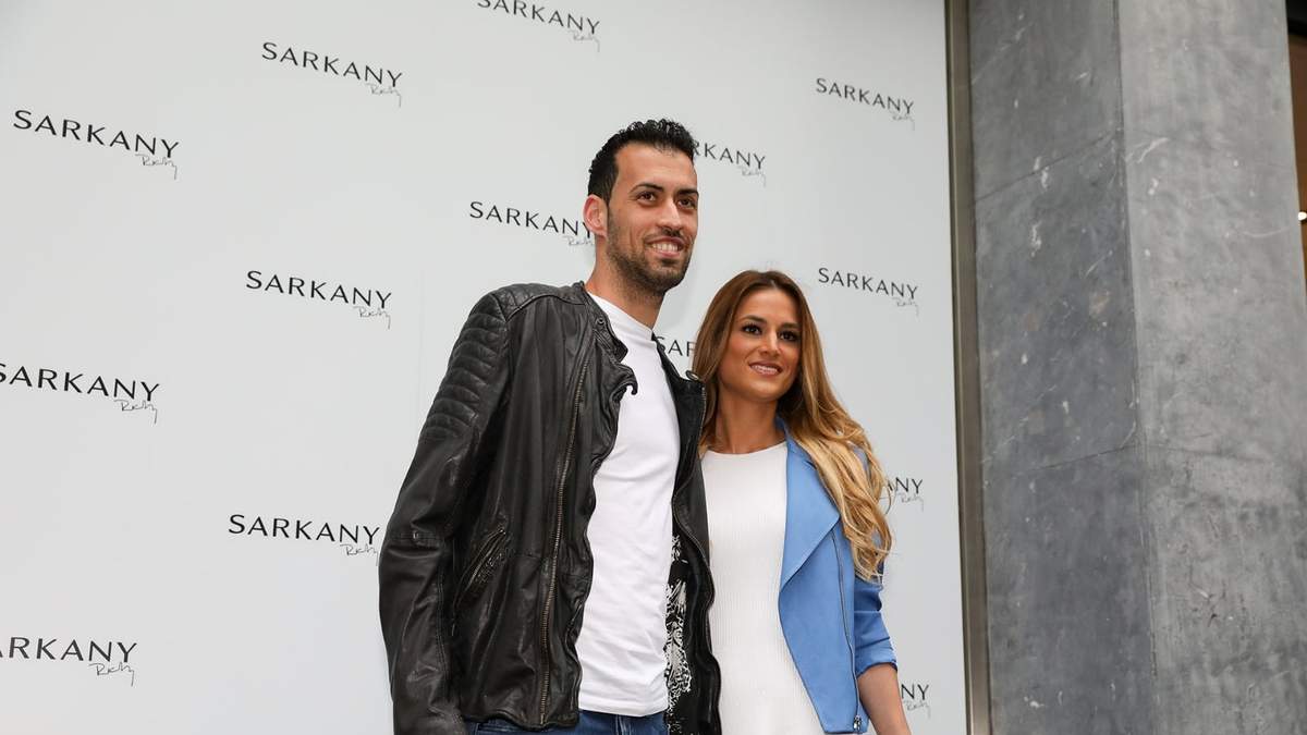 Sergio Busquets y Elena Galera. Fuente: (Instagram)