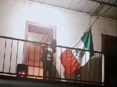 Niños improvisan su Grito de Dolores tras cancelación de fiestas patrias en Chiapas (Video)