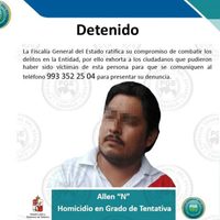Capturan a sicario que intentó ejecutar a un abogado en Tabasco