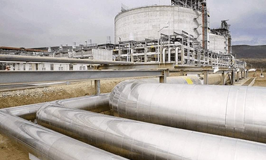 El suministro de gas por ductos fue uno de los sectores donde se registró la caída