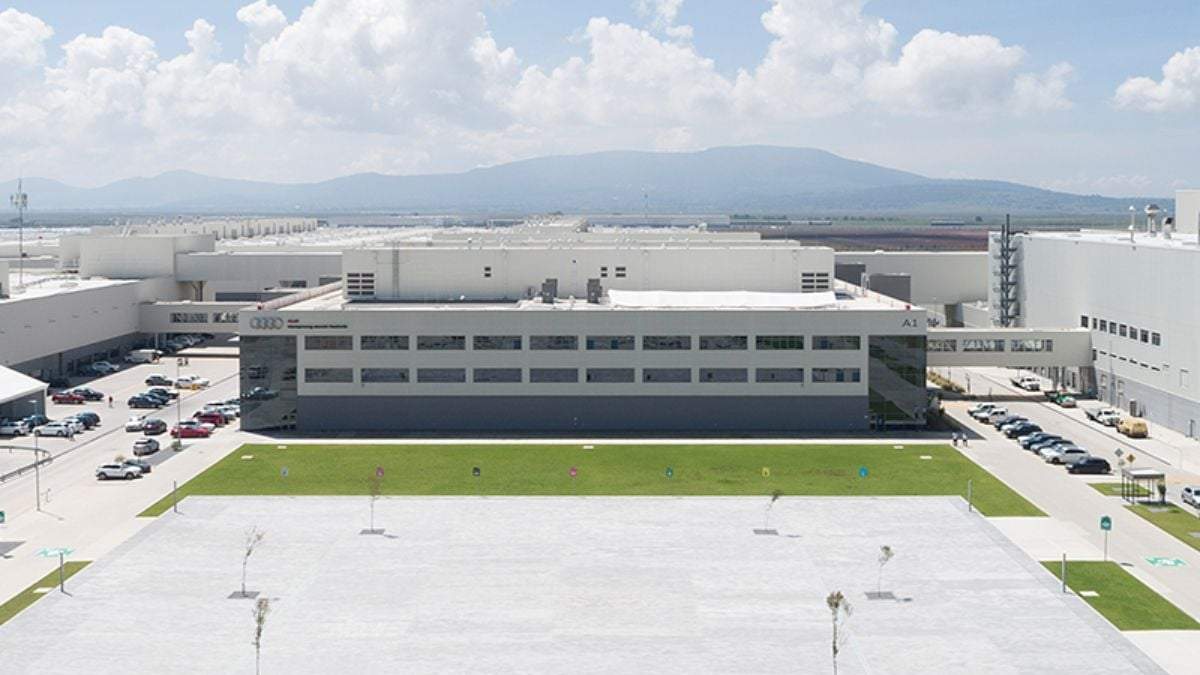 La planta de Audi en San José Chiapa, Puebla