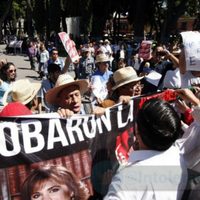 Se confrontan opositores al gasolinazo con Vibra México en Puebla