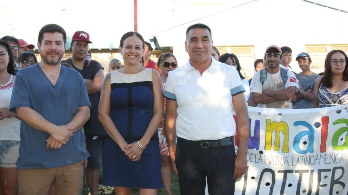 Lamarca junto a Rioseco y Erdozain en Plottier. Fuente (Libres del Sur).