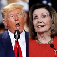 Trump ataca a Pelosi y ella mantiene sigilo ante juicio político
