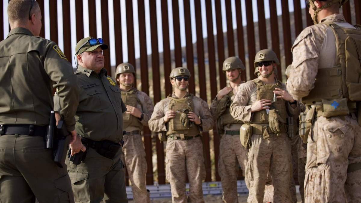 Vigilancia militar en la frontera