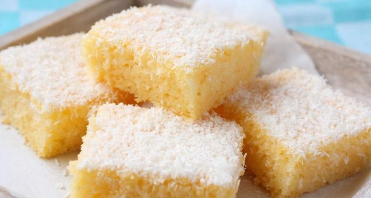 Torta de coco. Fuente: (Instagram)