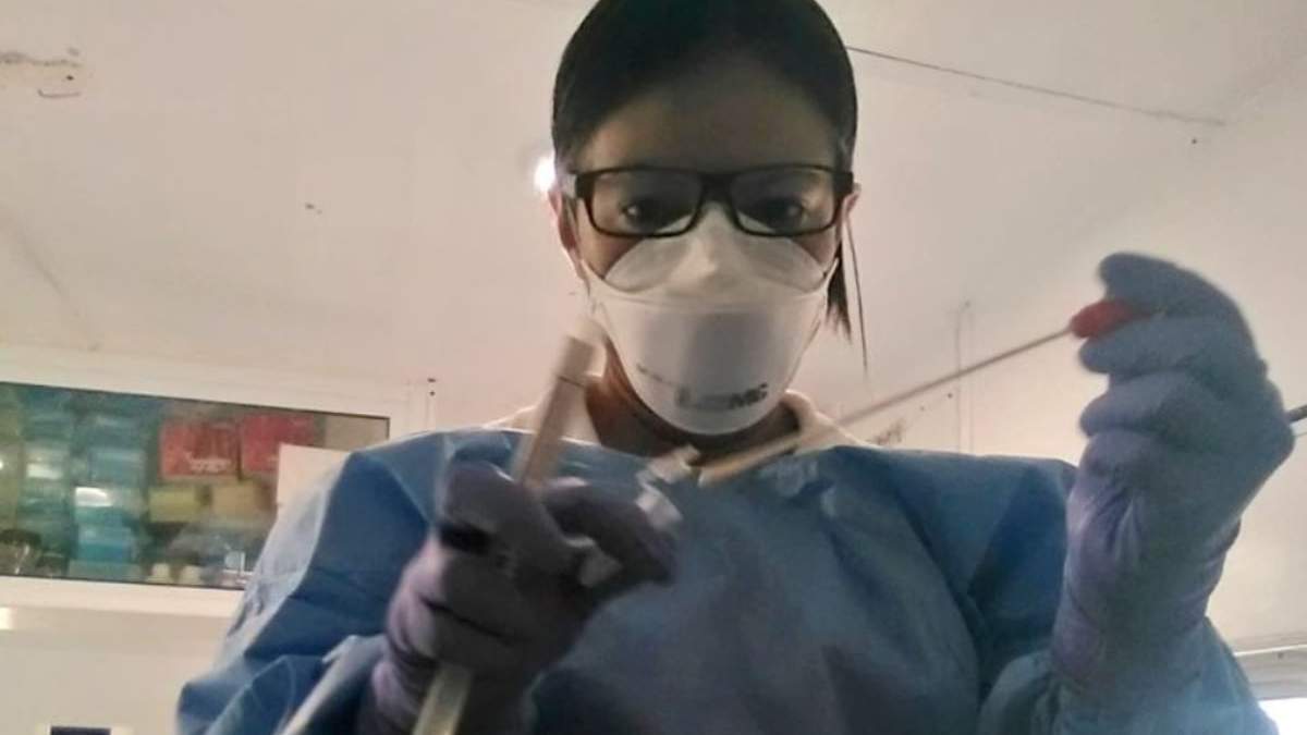 Análisis de muestras de coronavirus en Oaxaca