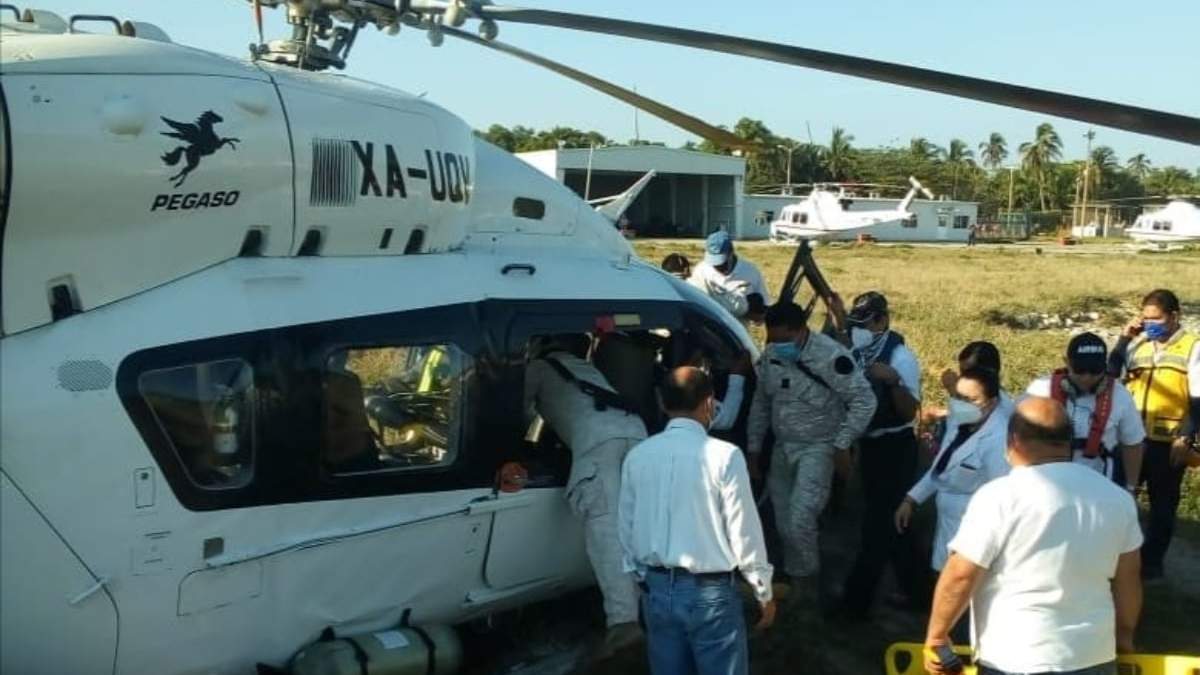 Los hechos se registraron hacia las 8:00 horas de este jueves, en el cual se vio involucrada la aeronave matrícula XA-UQV