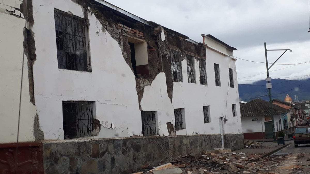 Sismo en Ecuador