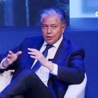 Figueroa habló en Madrid sobre la importancia para Neuquén de invertir en infraestructura hídrica