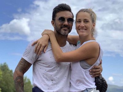 Fabián Cubero dejó que Mica Viciconte le hiciera esto en cámara y su Instagram colapsó