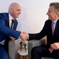 Mauricio Macri se reunió con Gianni Infantino para charlar acerca de los proyectos de FIFA
