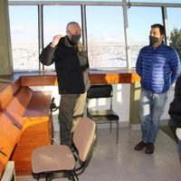 El intendente Koopmann visitó el Aeropuerto Zapala para coordinar acciones de trabajo