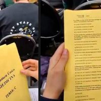 Cómo en Los Simuladores, así se copiaron en el examen de Residencias Médicas
