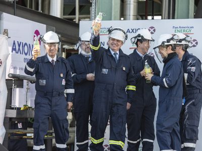 Alberto Fernández destacó el potencial de la nueva refinería de Campana