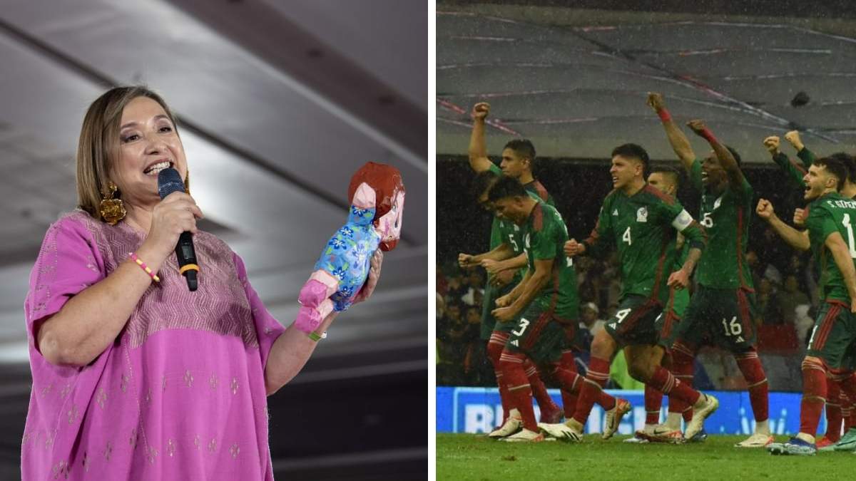 Xóchitl Gálvez celebra pase de México