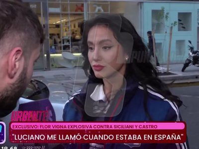 Flor Vigna dijo que vivió un infierno con Luciano Castro: “Está loco, ayudenlo”