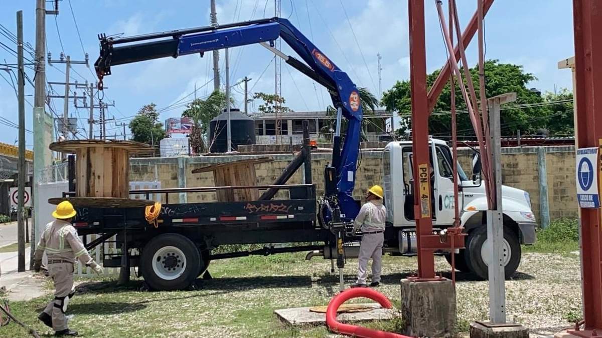 El vandalismo afectó a 10,904 usuarios de la población de Playa del Carmen