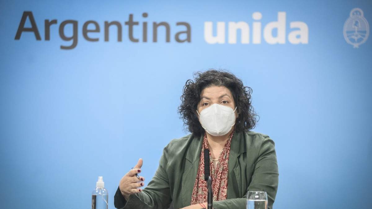 Carla Vizzotti. Fuente: (Twitter)