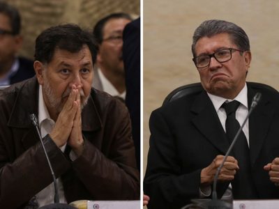 Noroña balconea a Monreal: Planteó diálogo, habló, y luego se fue del foro sin oír al Poder Judicial