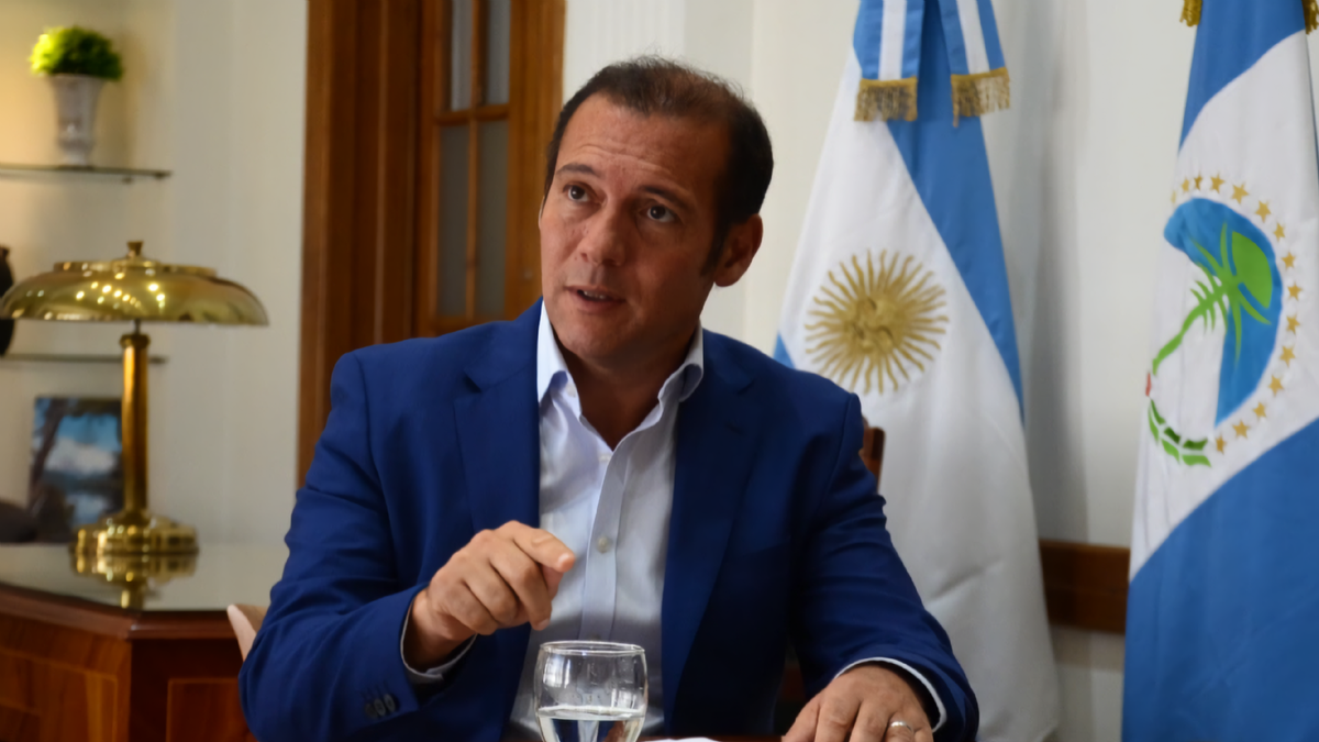 Omar Gutiérrez, gobernador de Neuquén. Fuente: (Twitter)