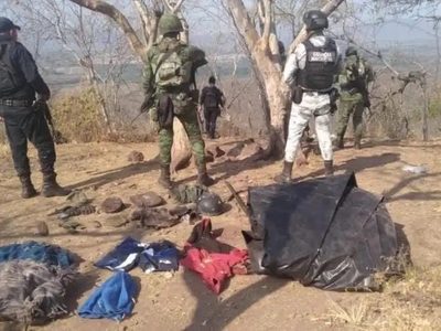 Desmantelan narcocampamento en El limoncito, en la región de Tierra Caliente