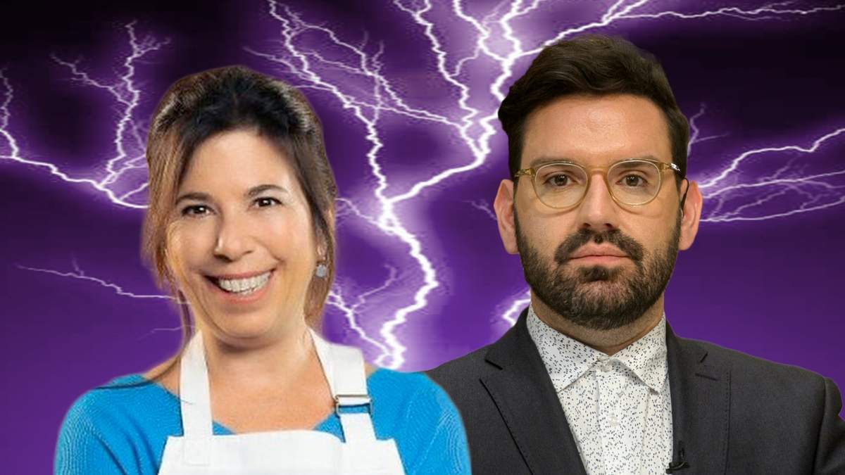 María O'Donnell. Damián Betular. Fuente: (Minuto Neuquén)