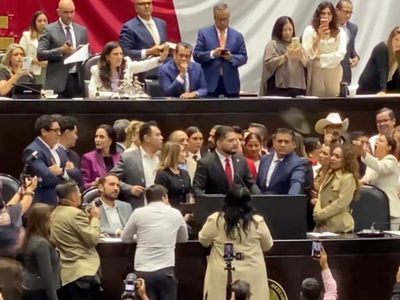 Diputado del PRI enciende los ánimos en San Lázaro tras llamar “asesino” a Leonel Godoy (Video)