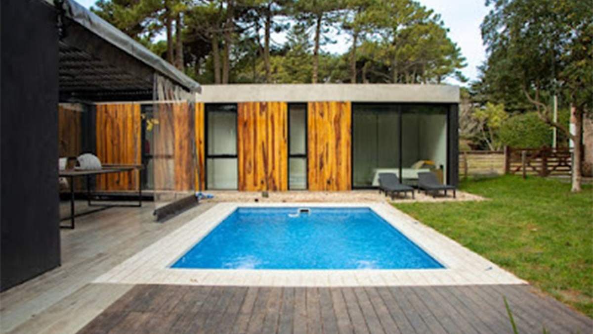 La casa del millonario robo en Pinamar