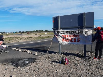 Neuquén Capital: hay un corte total en Autovía Norte