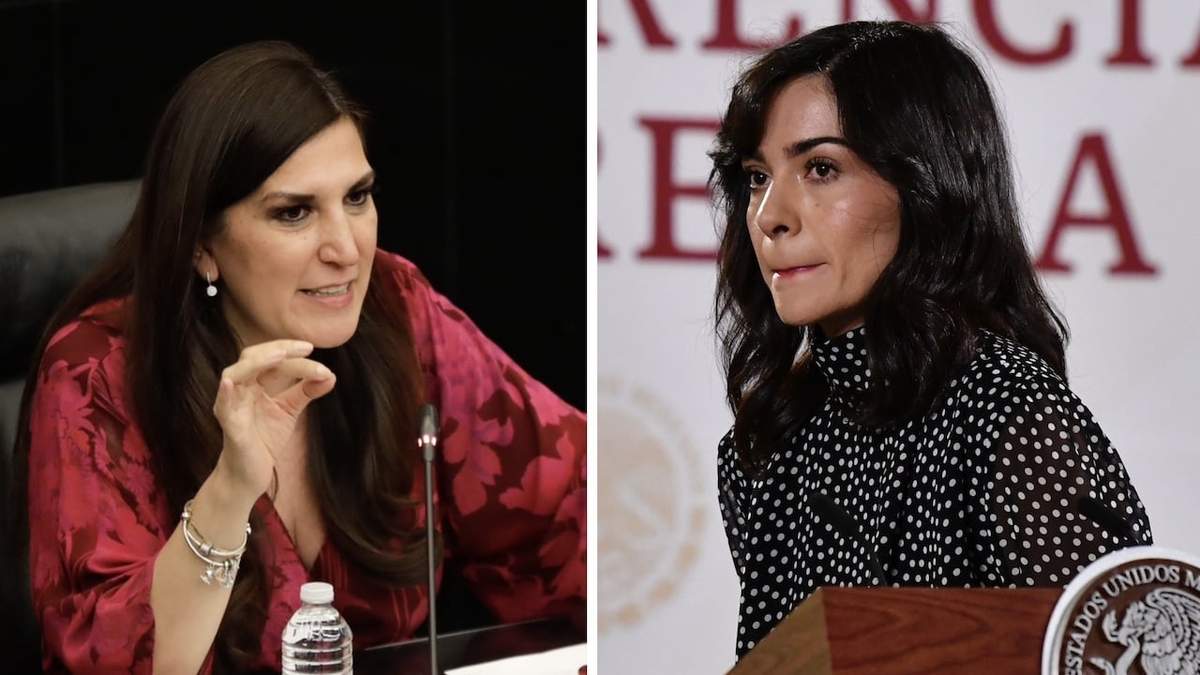 Kenia López Rabadán y Ana Elizabeth García Vilchis