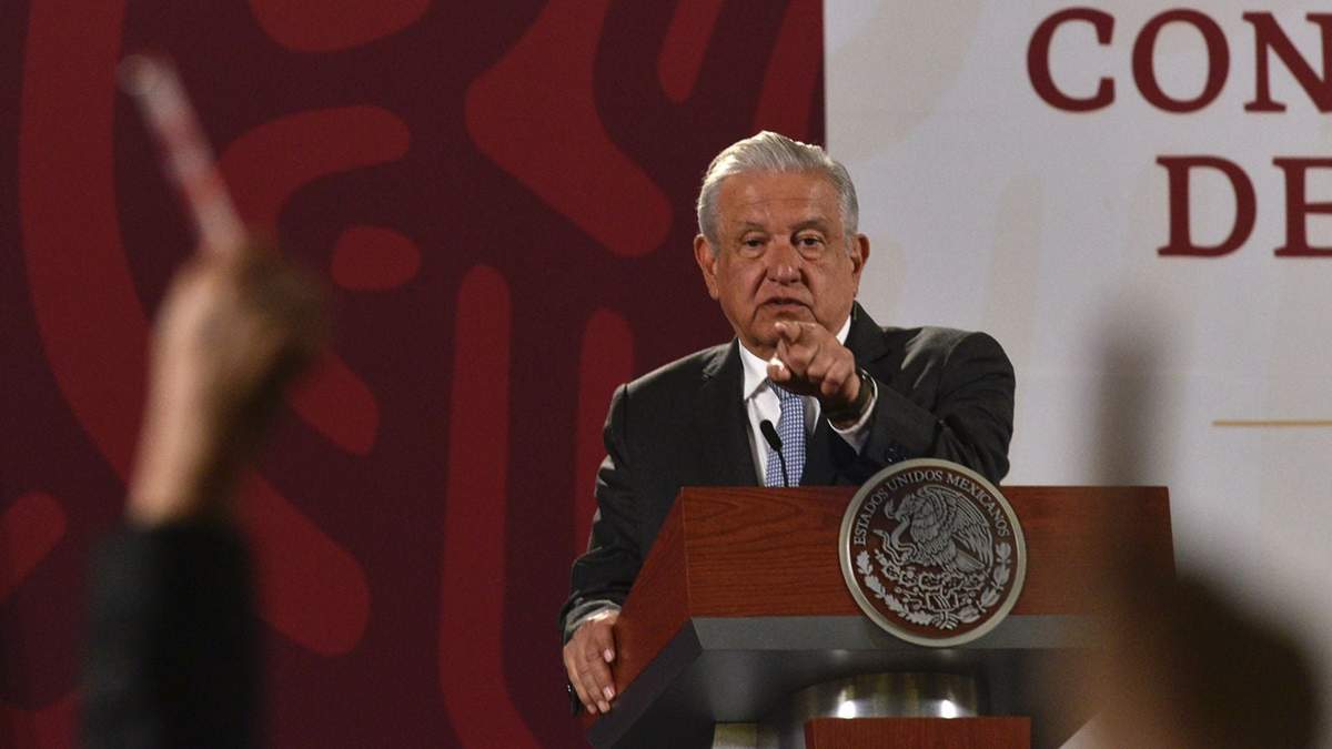 El presidente López Obrador