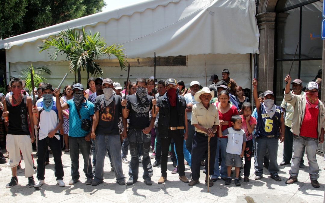 autodefe Autodefensas Morelos. Foto Margarito Pérez Retana
