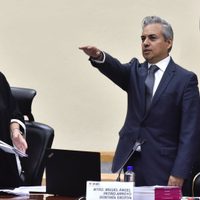 Miguel Ángel Patiño rinde protesta como nuevo secretario ejecutivo del INE