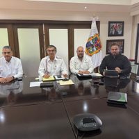 Coordina el gobernador acciones para mantener el orden en el estado