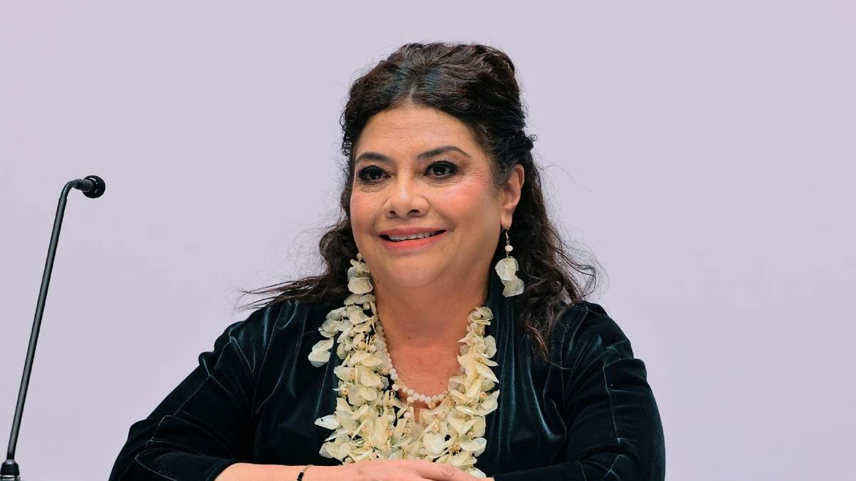 La jefa de Gobierno de la CDMX, Clara Brugada, en conferencia de presa este martes 22 de julio de 2025