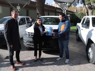 Cuatro hospitales del interior de Neuquén recibieron camionetas 4x4