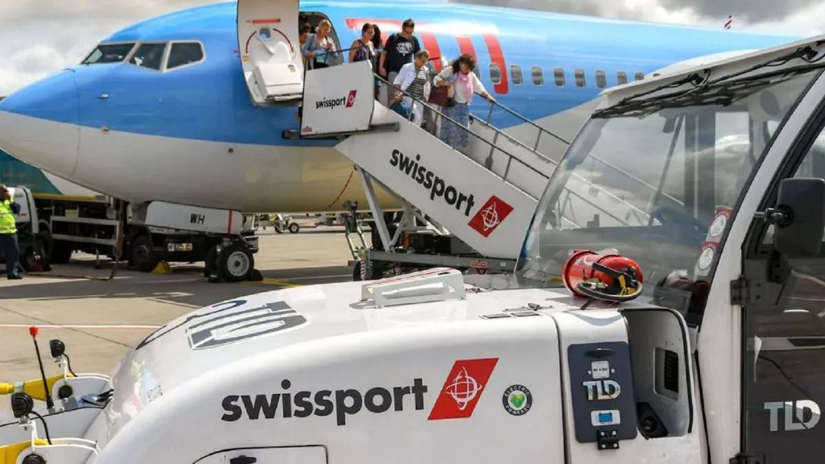Servicios aeroportuarios y de rampa. Fuente: (Instagram)